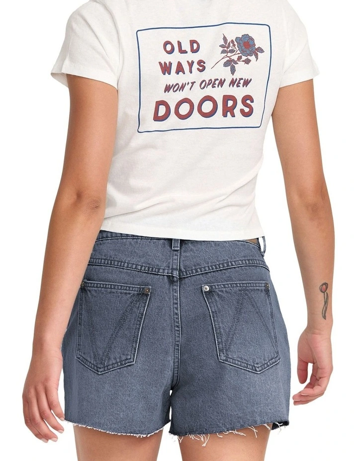 Pacific Denim Short in Black image 4