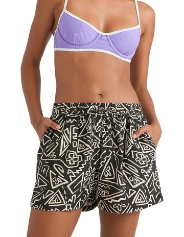 Sunflower Short in Black/White