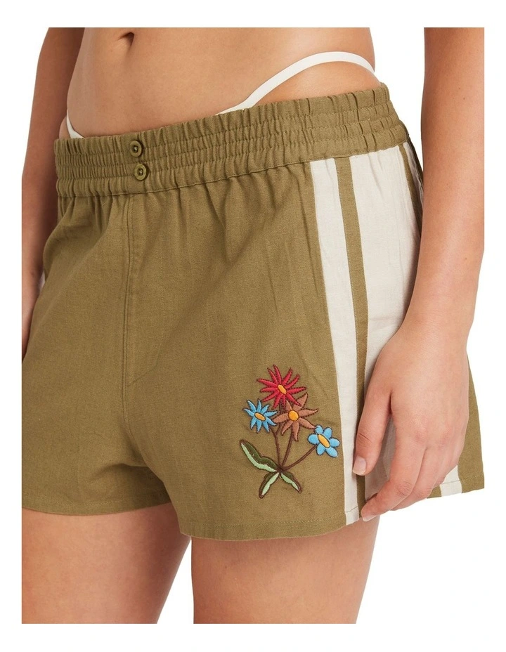 Mel G Shorts in Green image 4