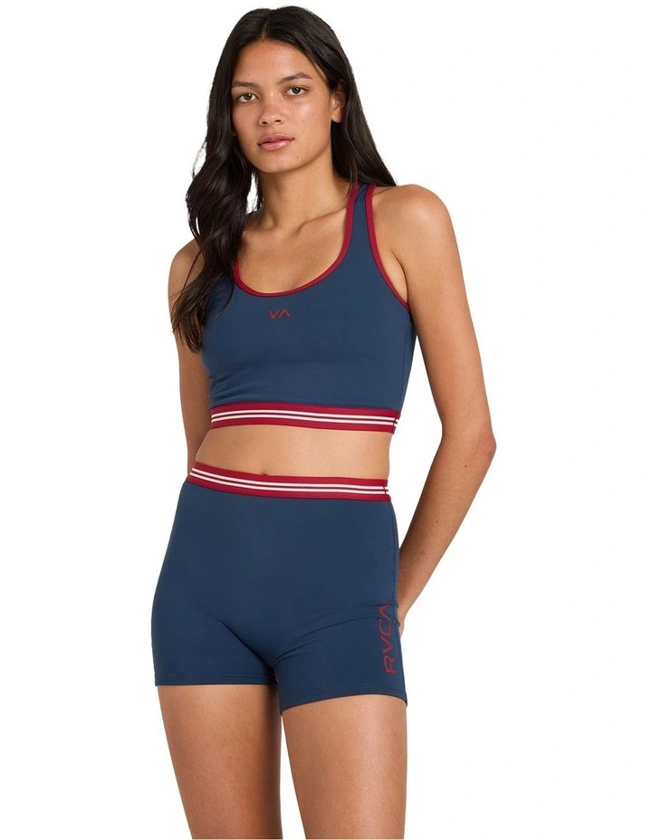 VA Essential Bike Shorts 4 Inch in Blue image 1