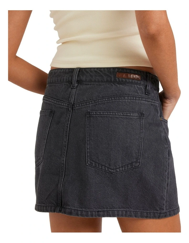 Frankie Skirt in Black image 4