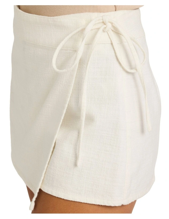 Your Crush Skort in White image 4