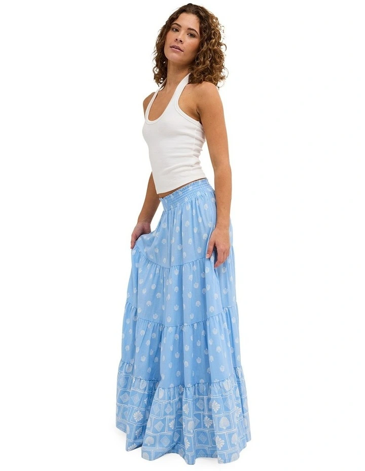 Cactus Flower Maxi Skirt image 3