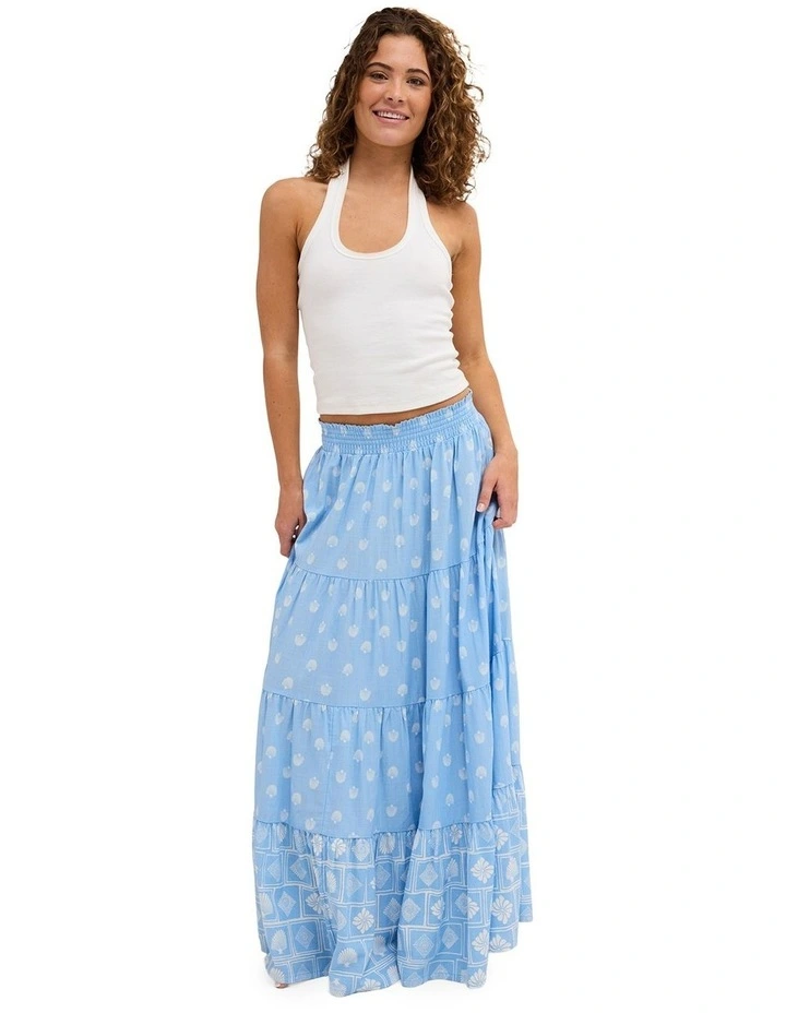 Cactus Flower Maxi Skirt image 5
