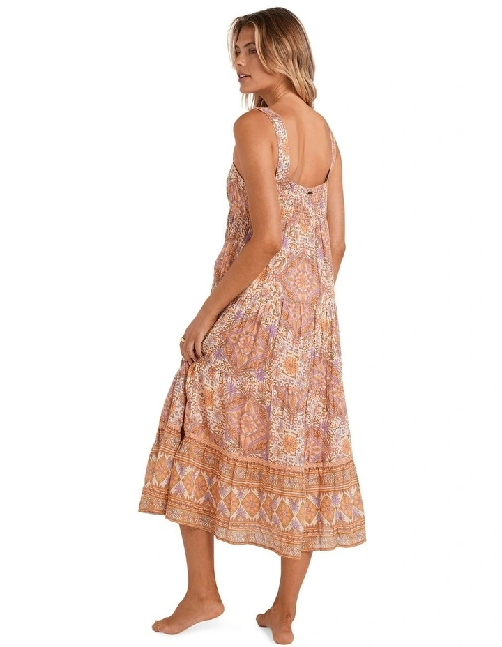 Just For You Shine On Midi Dress in Orange image 2
