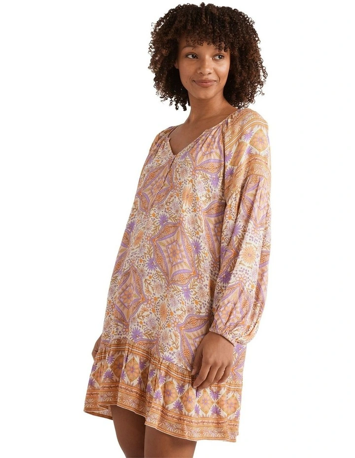 Just For You Dreamer Dress in Orange image 3