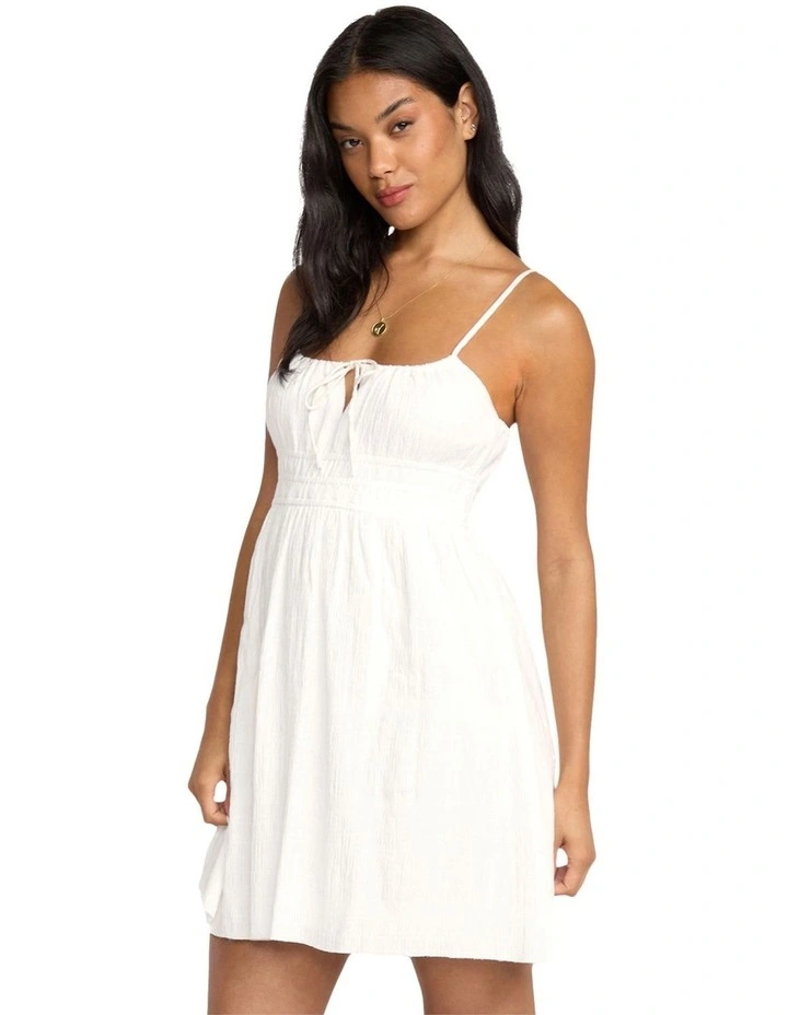 Sweet On You Mini Dress in White image 3
