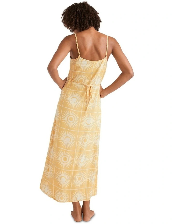 Sun Glow Maxi Dress in Yellow image 2