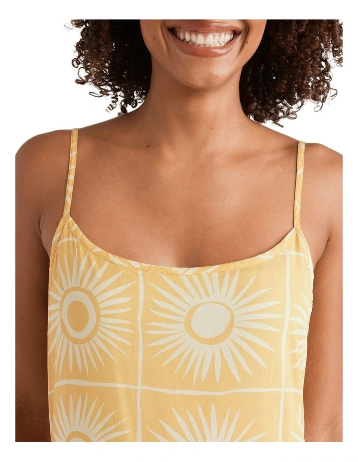 Sun Glow Maxi Dress in Yellow image 4