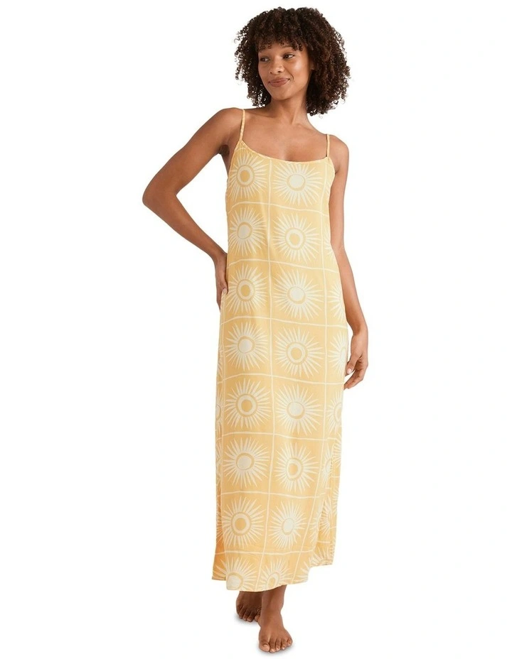 Sun Glow Maxi Dress in Yellow image 5