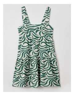 All The Waves Shine Dress in Green