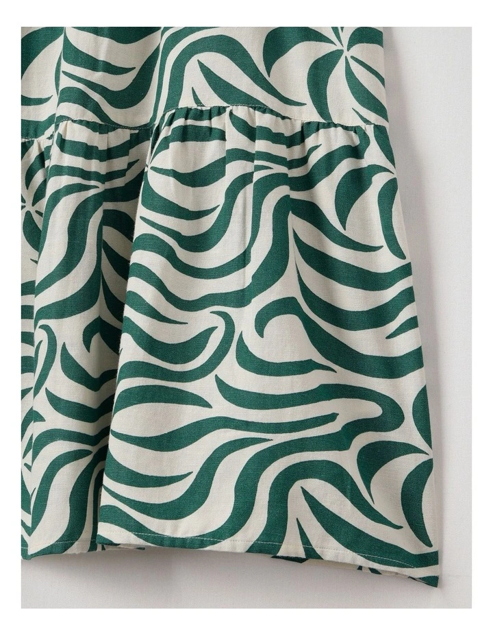 All The Waves Shine Dress in Green image 2