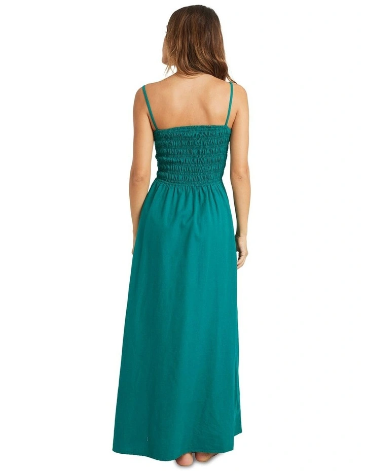 Maxi Dress in Deep Sea image 2