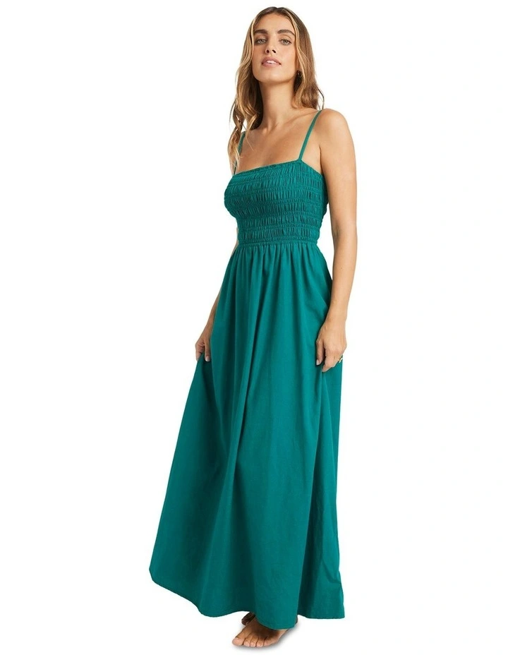 Maxi Dress in Deep Sea image 3