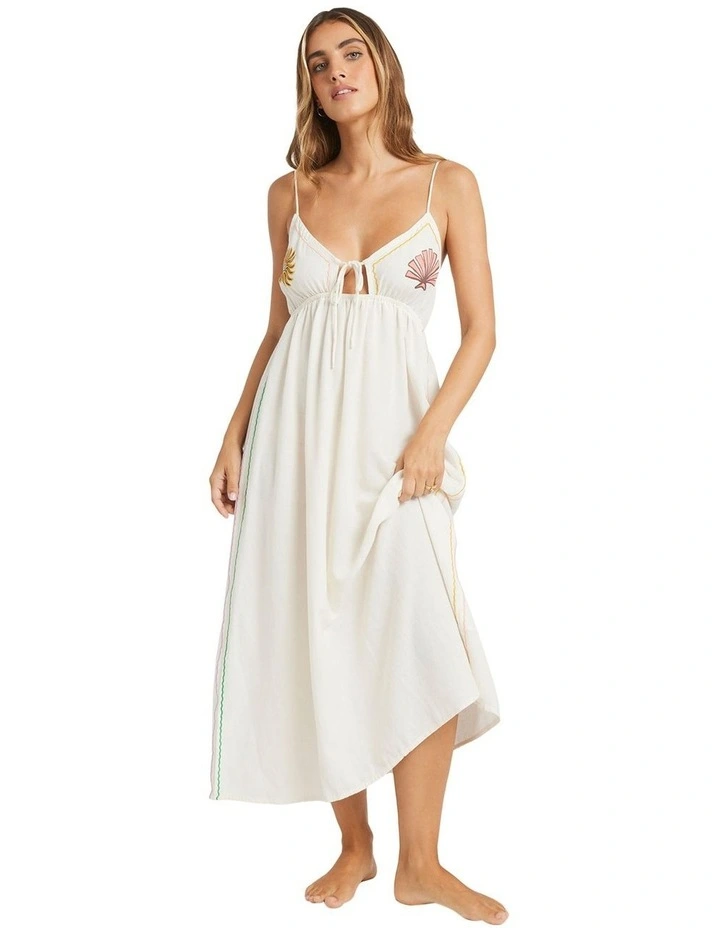 Wave Haze Midi Dress in Salt Crystal image 1