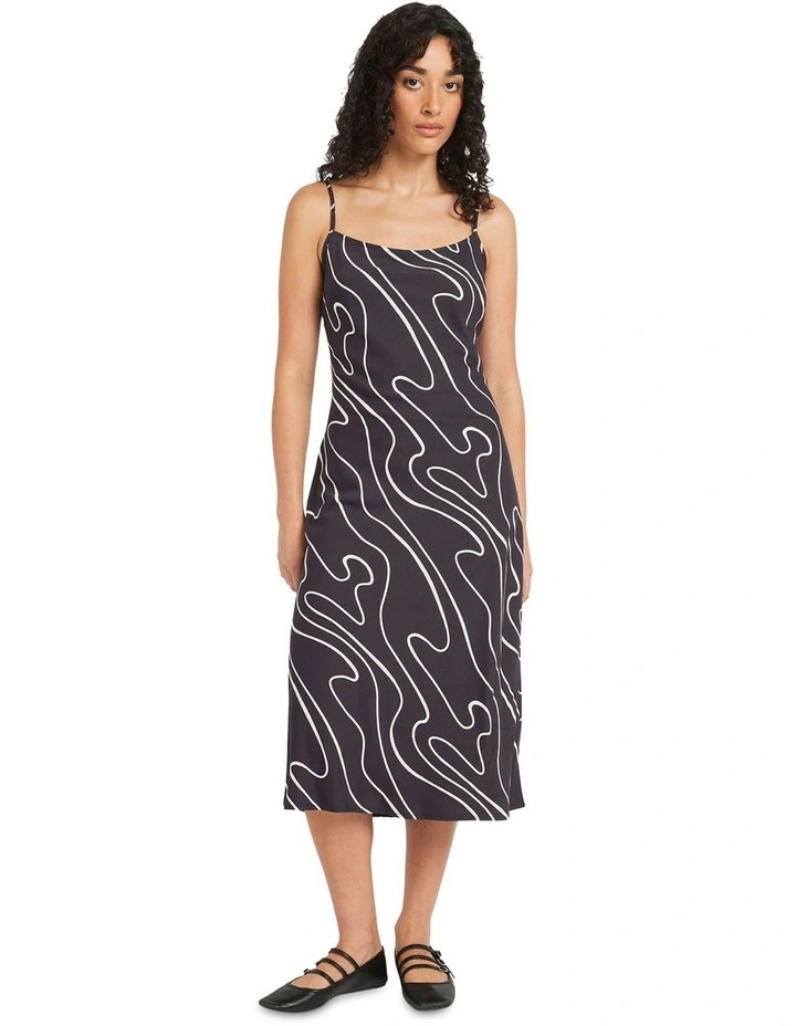 Lets Dance Slip Dress in Black image 5