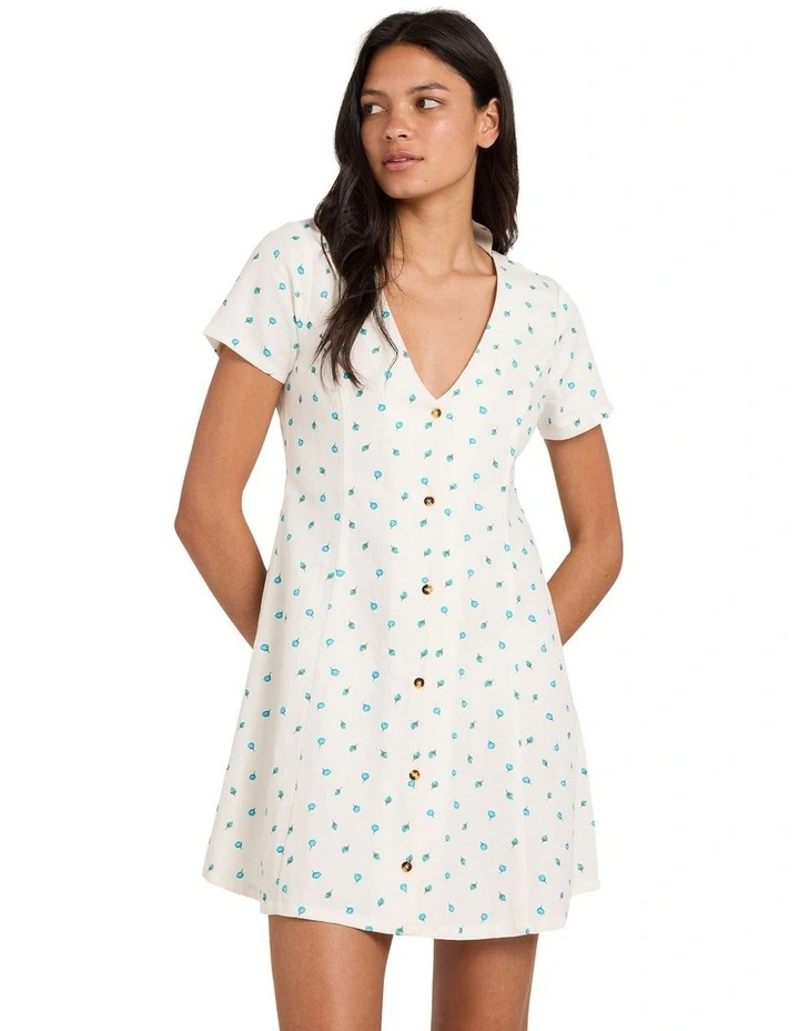 Ruse Bud Mini Dress in White image 1