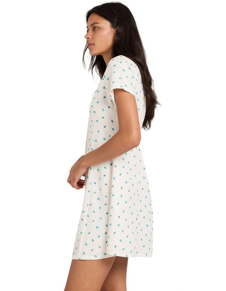 Ruse Bud Mini Dress in White image 3