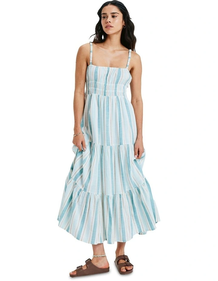 Sunshine Coast Midi Dress in Blue image 1