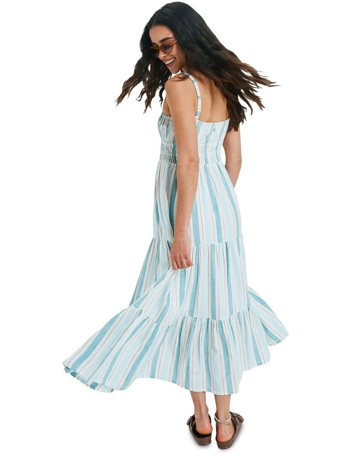Sunshine Coast Midi Dress in Blue image 2