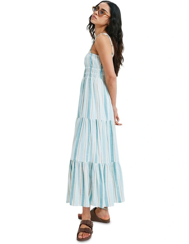 Sunshine Coast Midi Dress in Blue image 5