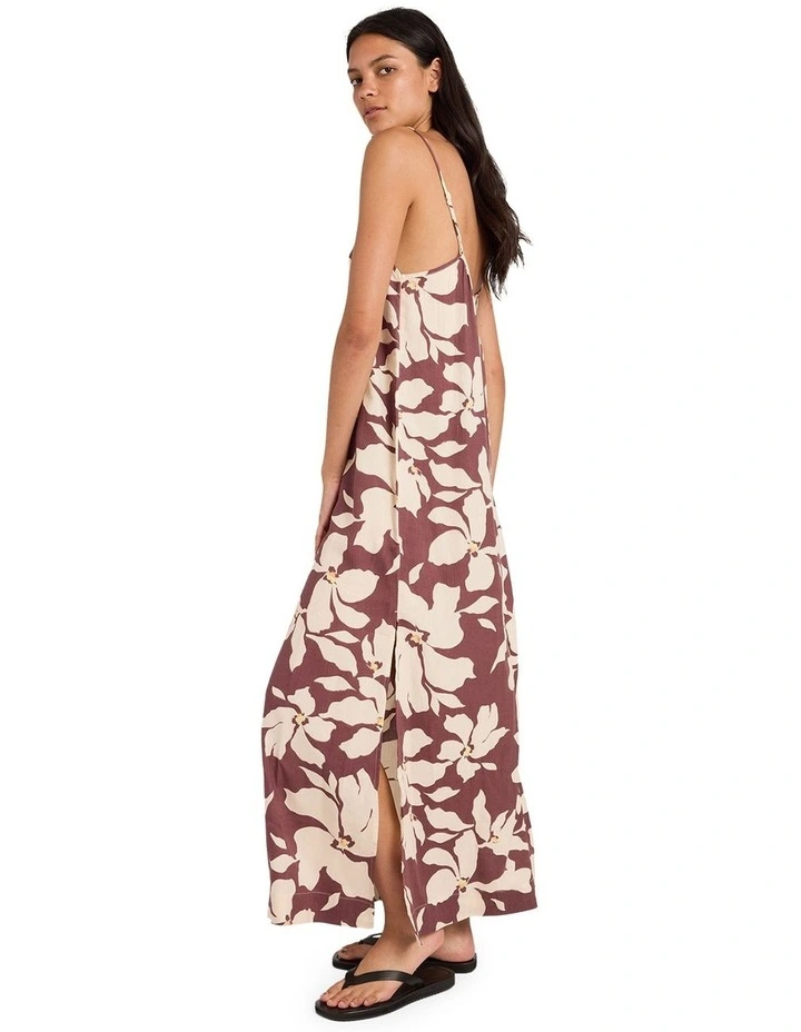 Rhi Maxi Dress in Brown image 3