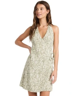 Wildside Vista Mini Dress in Green