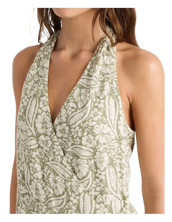 Wildside Vista Mini Dress in Green image 4