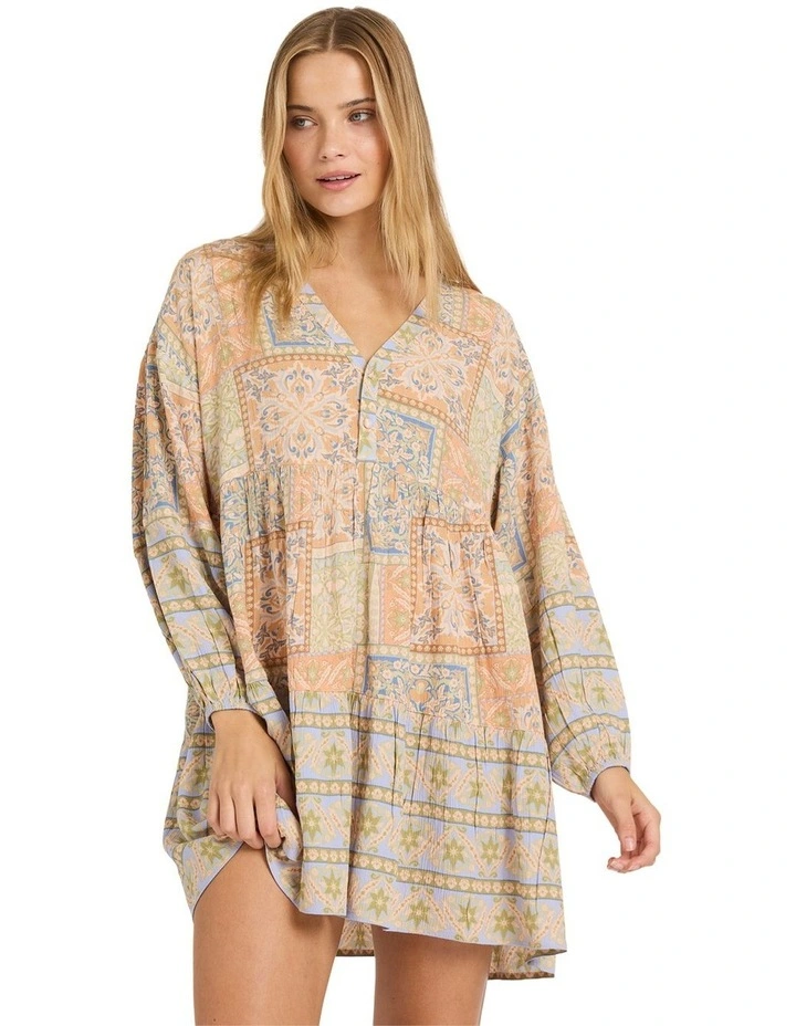 Take It Back Mini Dress in Twilight Blue image 1