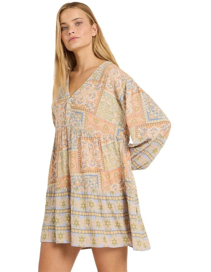 Take It Back Mini Dress in Twilight Blue image 3