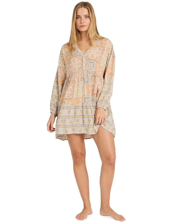 Take It Back Mini Dress in Twilight Blue image 5