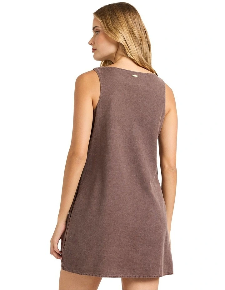 Sunset Bliss Mini Dress in Teak image 2