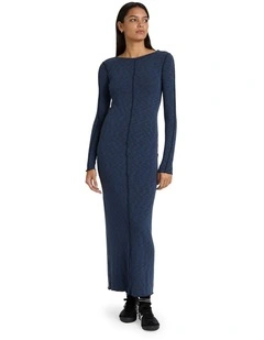 Mary Maxi Dress in Blue