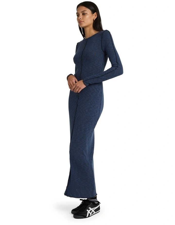 Mary Maxi Dress in Blue image 3