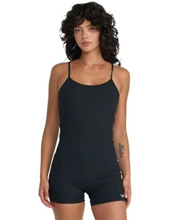 VA Strappy Onesie in Black