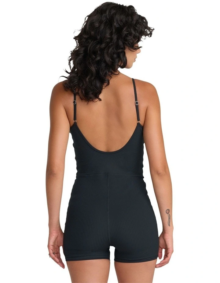 VA Strappy Onesie in Black image 2