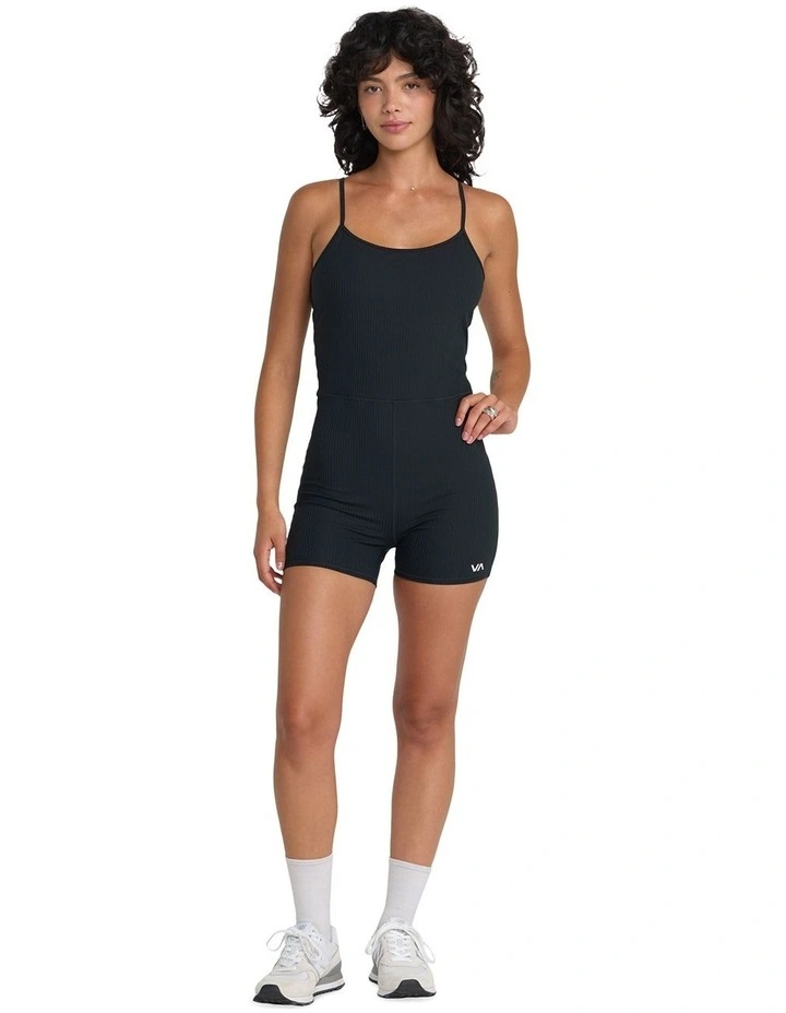 VA Strappy Onesie in Black image 5