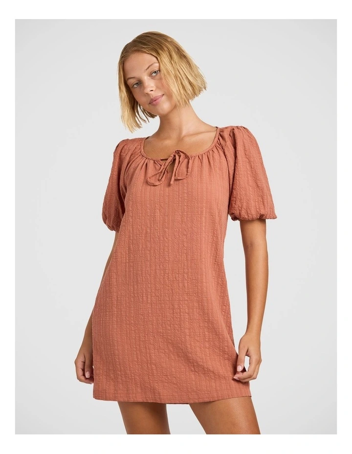 Costa Check Midi Dress image 1