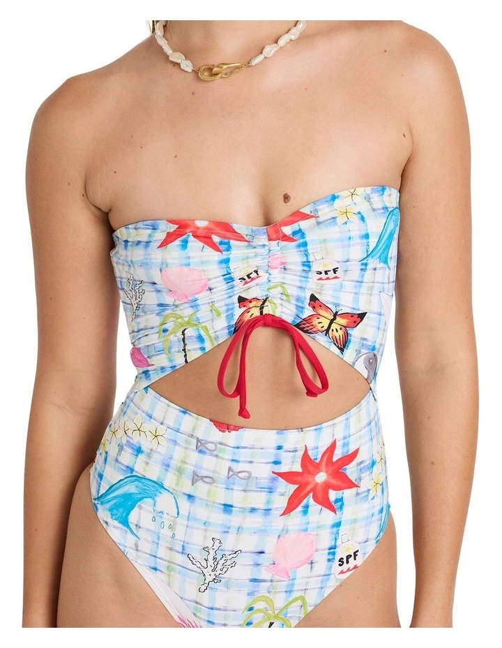 Lottie Hall One Piece Swimsuit in Multi image 4