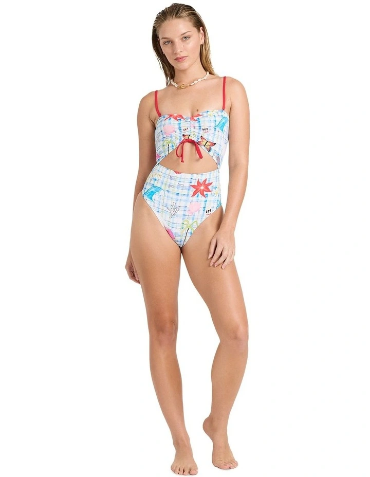 Lottie Hall One Piece Swimsuit in Multi image 5