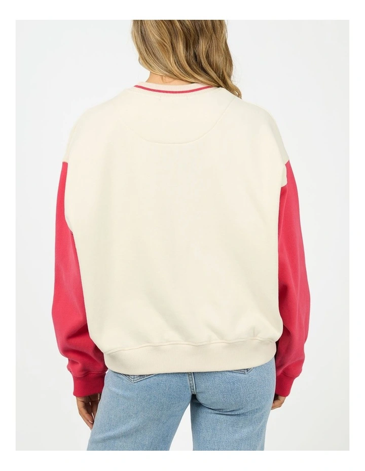 All About Eve Aria Box Crew Fashion Item Sweat Top 6476161.Nat / Natural image 2