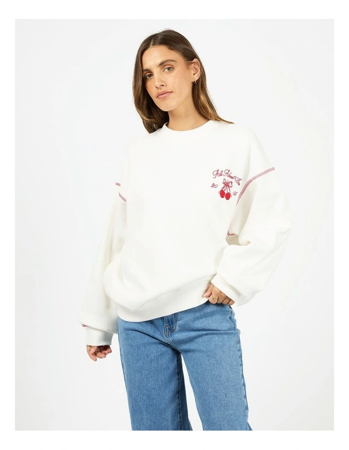 Dolce Box Crew in White image 1