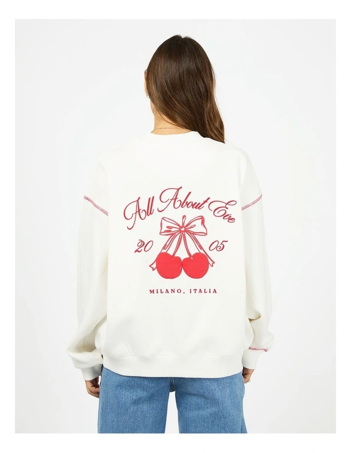 Dolce Box Crew in White image 2