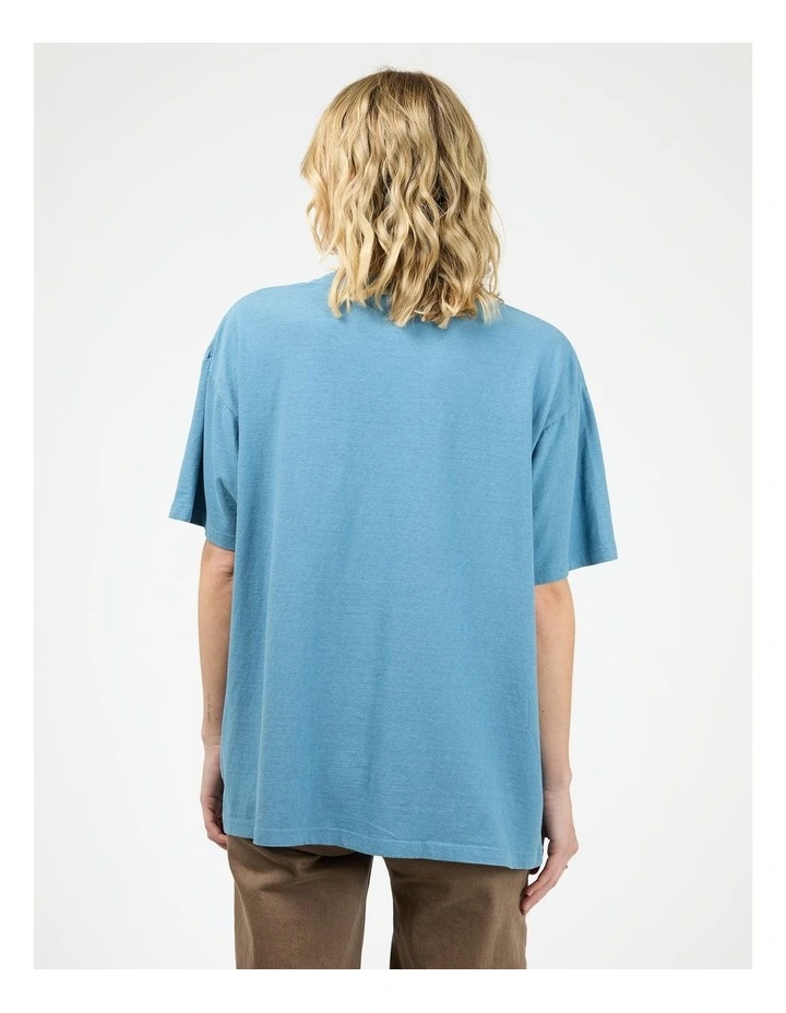 Into The Sunset Relaxed Tee in Blue image 2