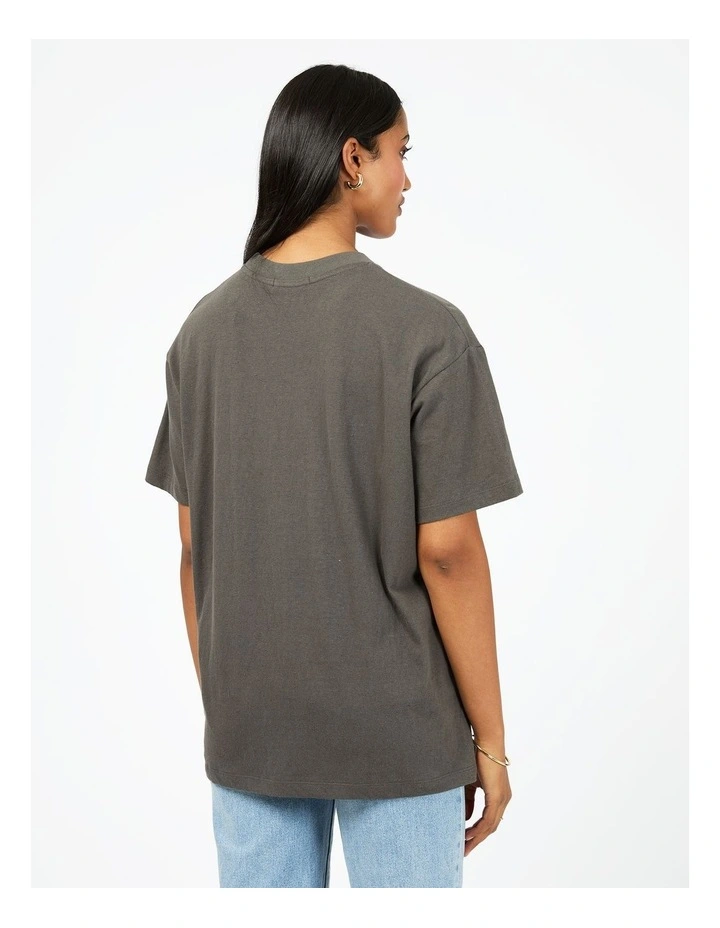 Yellowstone Relaxed Tee in Grey image 3