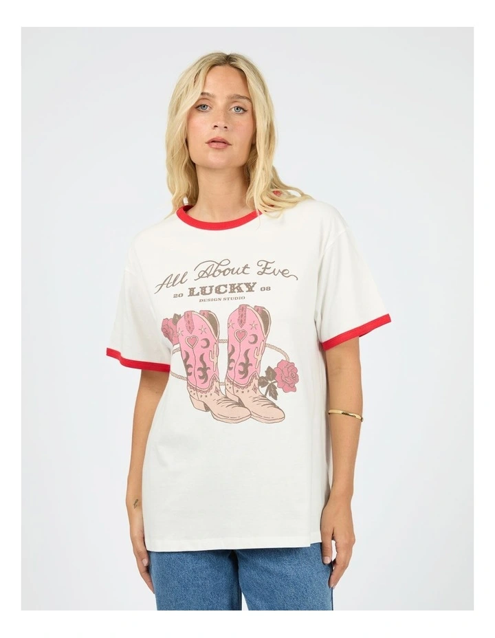 Lucky Cowboy Relaxed Tee image 1