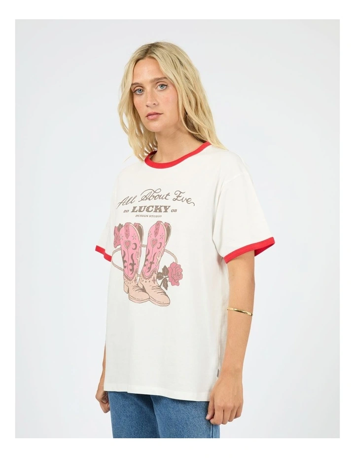 Lucky Cowboy Relaxed Tee image 3