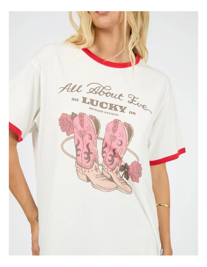 Lucky Cowboy Relaxed Tee image 4
