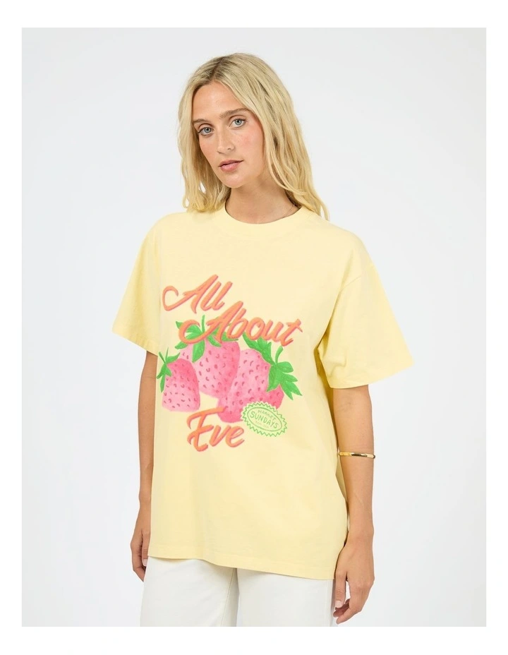 Berry Market Relaxed Tee image 3