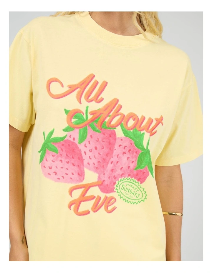 Berry Market Relaxed Tee image 4